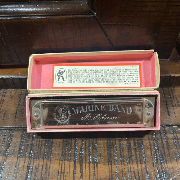 M. Horner - Marine Band Full Concert Harmonica - Picture 7 of 9